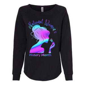 National 's History Month March Woman Womens California Wash Sweatshirt