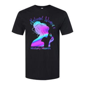 National 's History Month March Woman Softstyle CVC T-Shirt