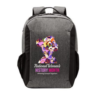 National 'S History Month Moving Forward Together Vector Backpack