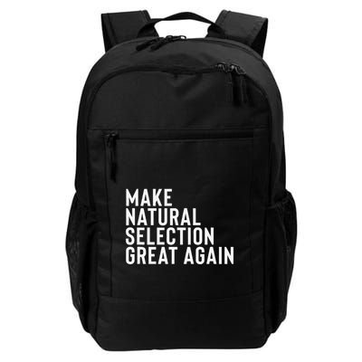 Natural Selection Humorous Funny Memes Humor Sarcastic Gift Backpack
