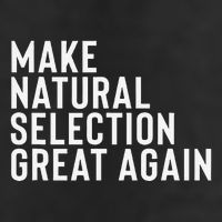 Natural Selection Humorous Funny Memes Humor Sarcastic Gift Golf Towel
