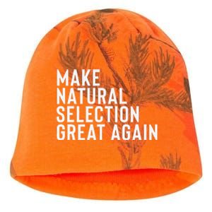 Natural Selection Humorous Funny Memes Humor Sarcastic Gift Kati - Camo Knit Beanie