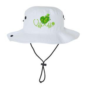 Nurse Stethoscope Heart Shamrock Irish Nurse St Patricks Day Gift Legacy Cool Fit Booney Bucket Hat