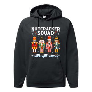 Nutcracker Squad Holiday Christmas Pajama Performance Fleece Hoodie