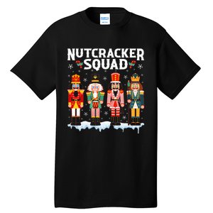 Nutcracker Squad Holiday Christmas Pajama Tall T-Shirt