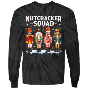 Nutcracker Squad Holiday Christmas Pajama Tie-Dye Long Sleeve Shirt