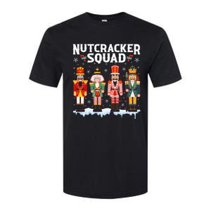 Nutcracker Squad Holiday Christmas Pajama Softstyle CVC T-Shirt