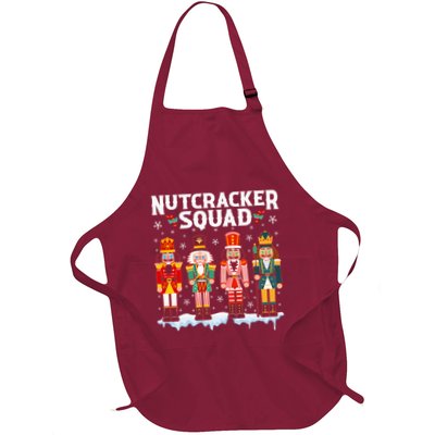 Nutcracker Squad Holiday Christmas Pajama Full-Length Apron With Pockets