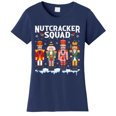 Nutcracker Squad Holiday Christmas Pajama Women's T-Shirt