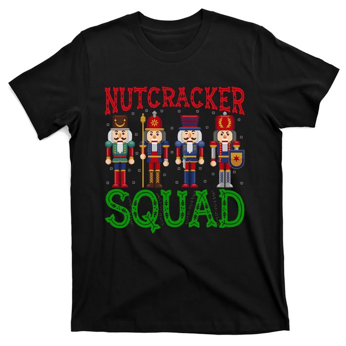 Nutcracker Squad Holiday Christmas Pajama T-Shirt