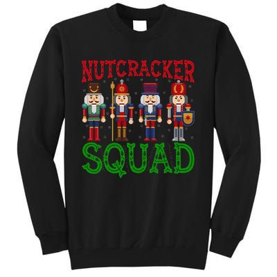 Nutcracker Squad Holiday Christmas Pajama Tall Sweatshirt