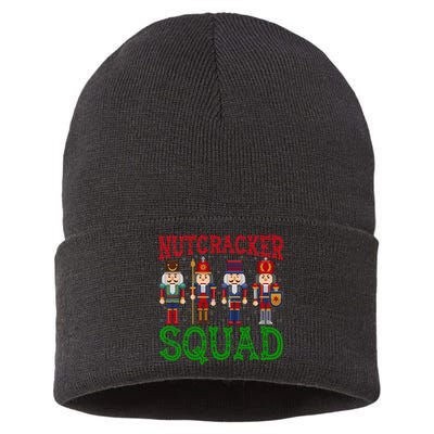 Nutcracker Squad Holiday Christmas Pajama Sustainable Knit Beanie