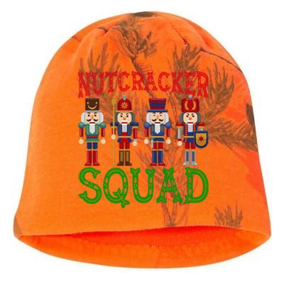 Nutcracker Squad Holiday Christmas Pajama Kati - Camo Knit Beanie