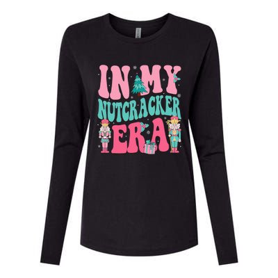 Nutcracker Squad In My Nutcracker Era Christmas Womens Cotton Relaxed Long Sleeve T-Shirt