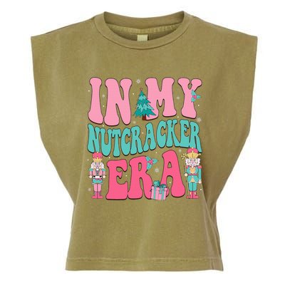 Nutcracker Squad In My Nutcracker Era Christmas Garment-Dyed Women's Muscle Tee