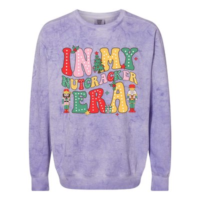 Nutcracker Squad In My Nutcracker Era Christmas Colorblast Crewneck Sweatshirt