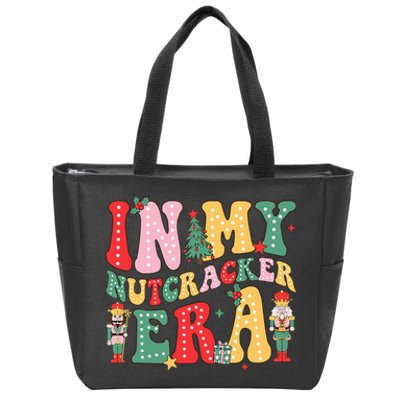 Nutcracker Squad In My Nutcracker Era Christmas Zip Tote Bag