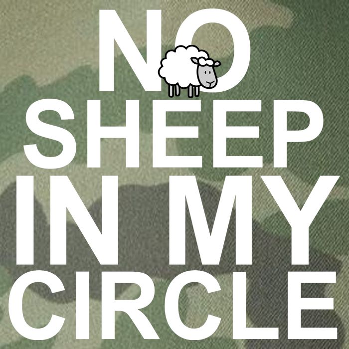 No Sheep In My Circle Legacy Tie Dye Trucker Hat