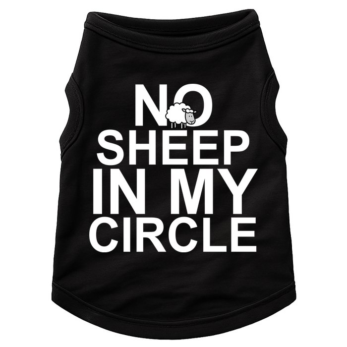 No Sheep In My Circle Doggie Tank
