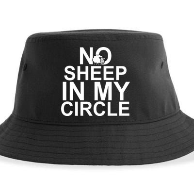 No Sheep In My Circle Sustainable Bucket Hat