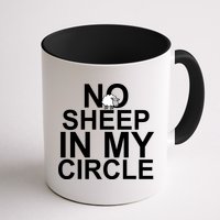 No Sheep In My Circle Mug