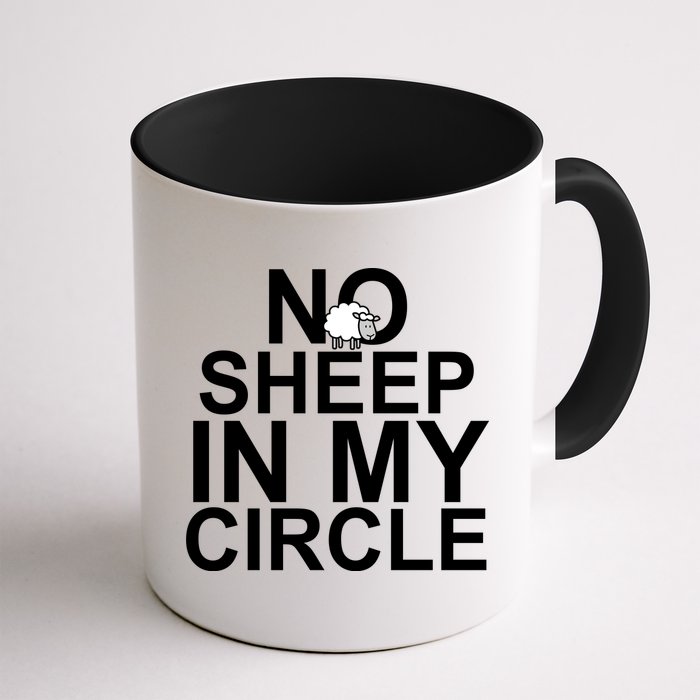 No Sheep In My Circle Mug