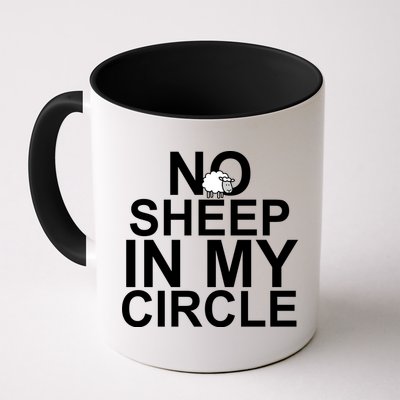 No Sheep In My Circle Mug