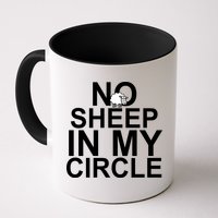 No Sheep In My Circle Mug