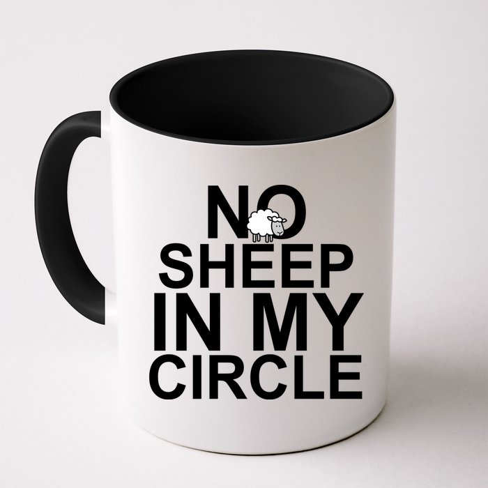 No Sheep In My Circle Mug