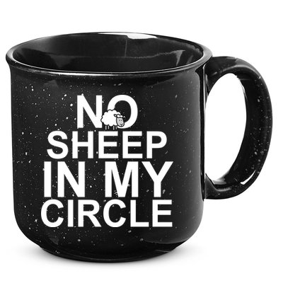 No Sheep In My Circle 15oz Campfire Ceramic Mug