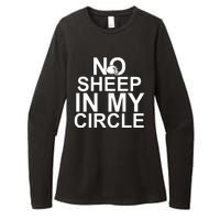 No Sheep In My Circle Womens CVC Long Sleeve Shirt