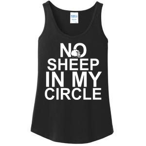 No Sheep In My Circle Ladies Essential Tank