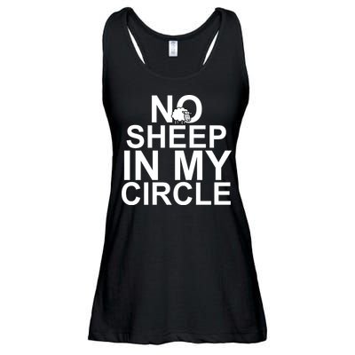 No Sheep In My Circle Ladies Essential Flowy Tank