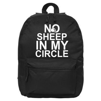 No Sheep In My Circle 16 in Basic Backpack
