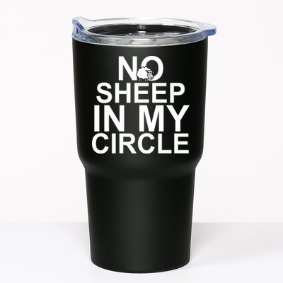 No Sheep In My Circle Tumbler