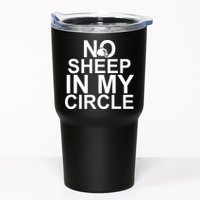 No Sheep In My Circle Tumbler