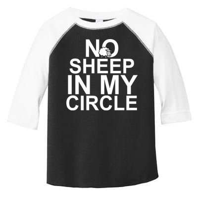 No Sheep In My Circle Toddler Fine Jersey T-Shirt