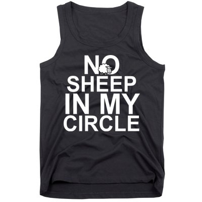 No Sheep In My Circle Tank Top