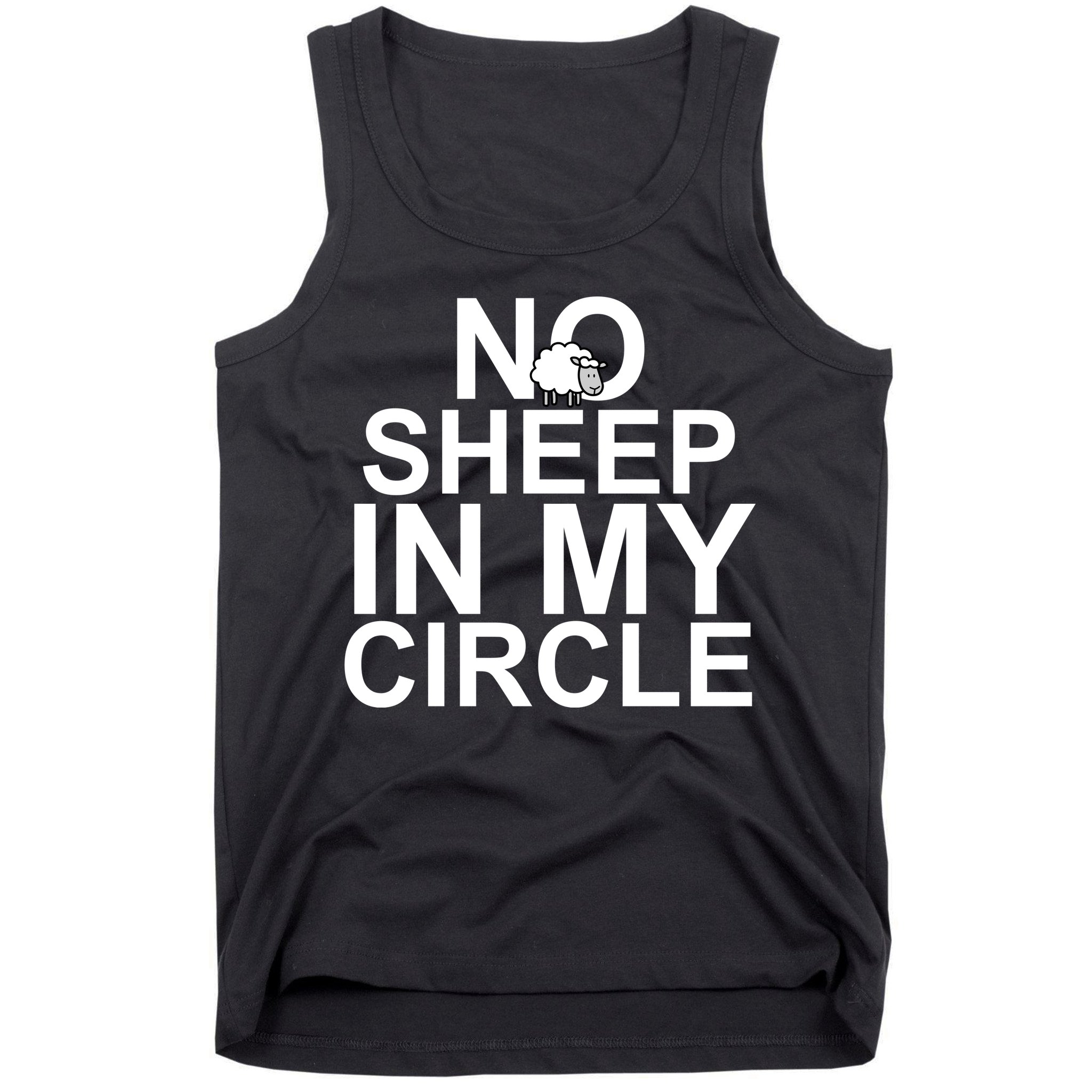 No Sheep In My Circle Tank Top