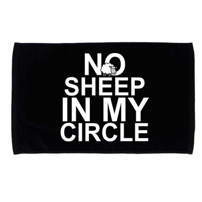 No Sheep In My Circle Microfiber Hand Towel