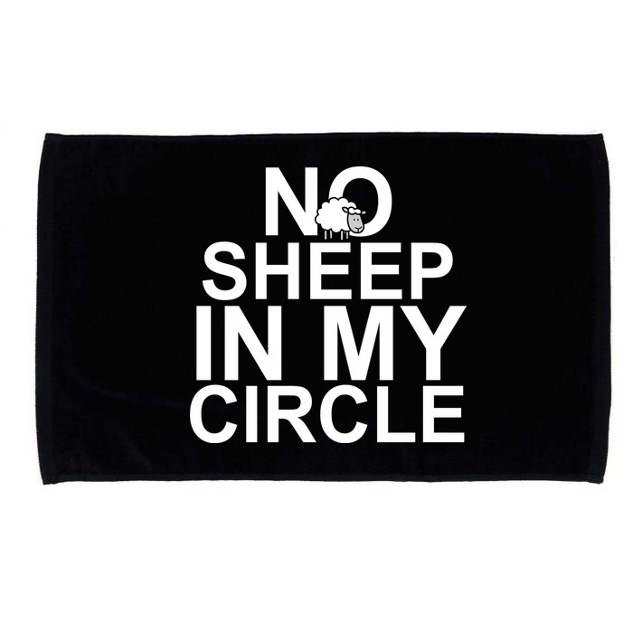 No Sheep In My Circle Microfiber Hand Towel