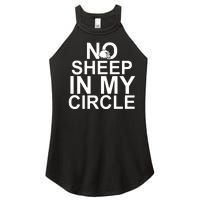 No Sheep In My Circle Women's Perfect Tri Rocker Tank