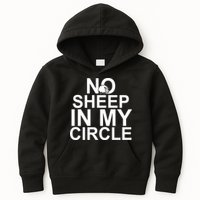 No Sheep In My Circle Kids Hoodie