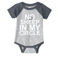 No Sheep In My Circle Infant Baby Jersey Bodysuit