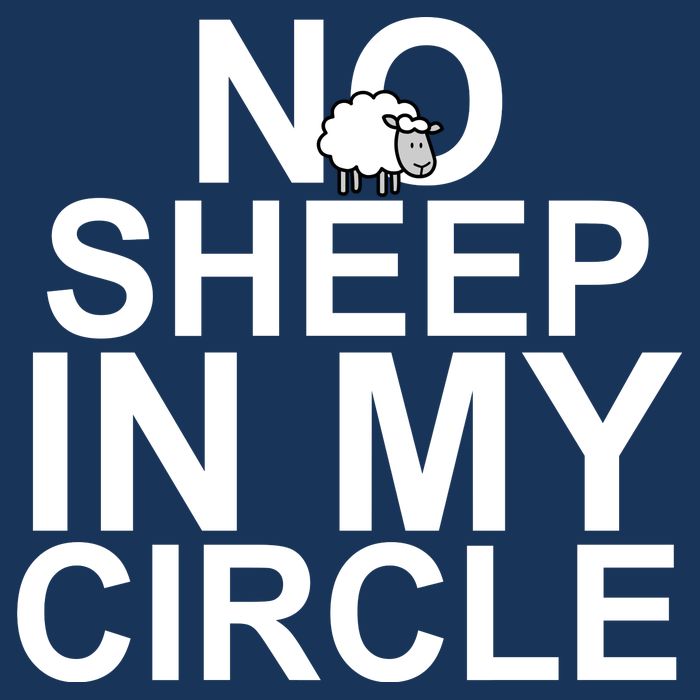No Sheep In My Circle Infant Baby Jersey Bodysuit