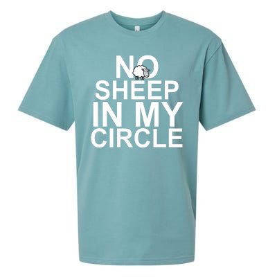 No Sheep In My Circle Sueded Cloud Jersey T-Shirt