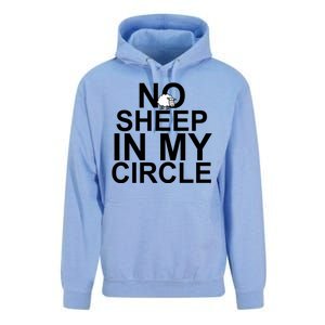 No Sheep In My Circle Unisex Surf Hoodie