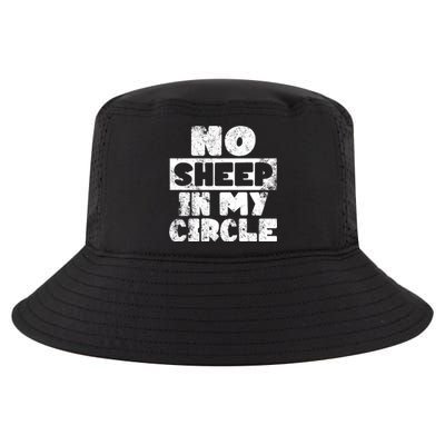 No Sheep In My Circle Distressed Cool Comfort Performance Bucket Hat