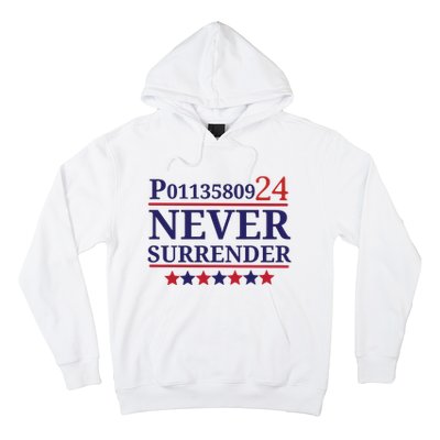 Never Surrender Inmate P01135809 Fulton County Georgia Jail Prisoner Inmate Hoodie