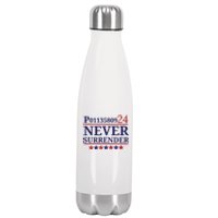 Never Surrender Inmate P01135809 Fulton County Georgia Jail Prisoner Inmate Stainless Steel Insulated Water Bottle